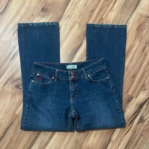 Y2K Wrangler Co Twenty X Cherry Bootcut Jeans Sz 7/8